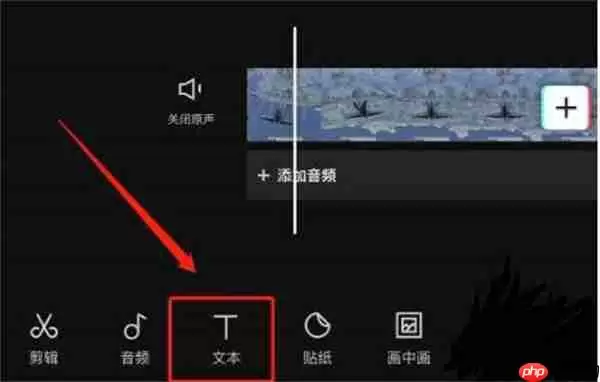 剪映怎么同步加字幕和配音