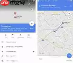 手机google地图如何测量距离