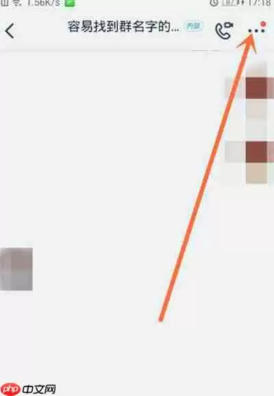 钉钉怎么关闭群聊免打扰功能