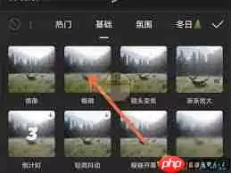 剪映模糊特效位置在哪