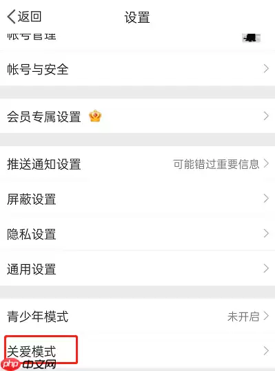 微博在哪设置关爱模式 微博关爱模式设置流程一览