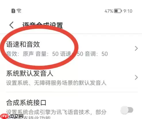 讯飞语记怎么改声音