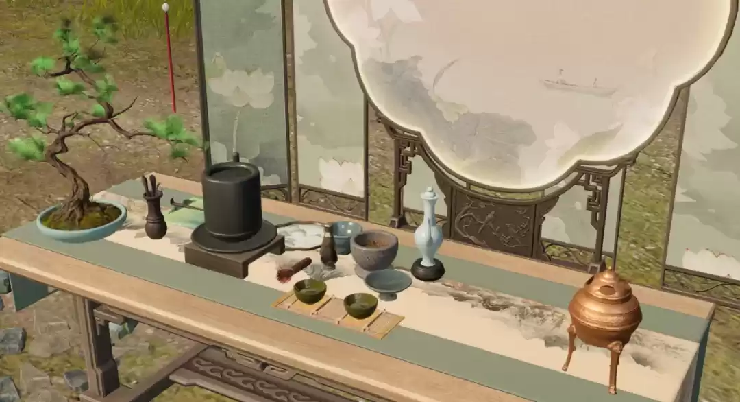 天刀手游全新国风系列外观来袭~少侠，一起吃茶去！