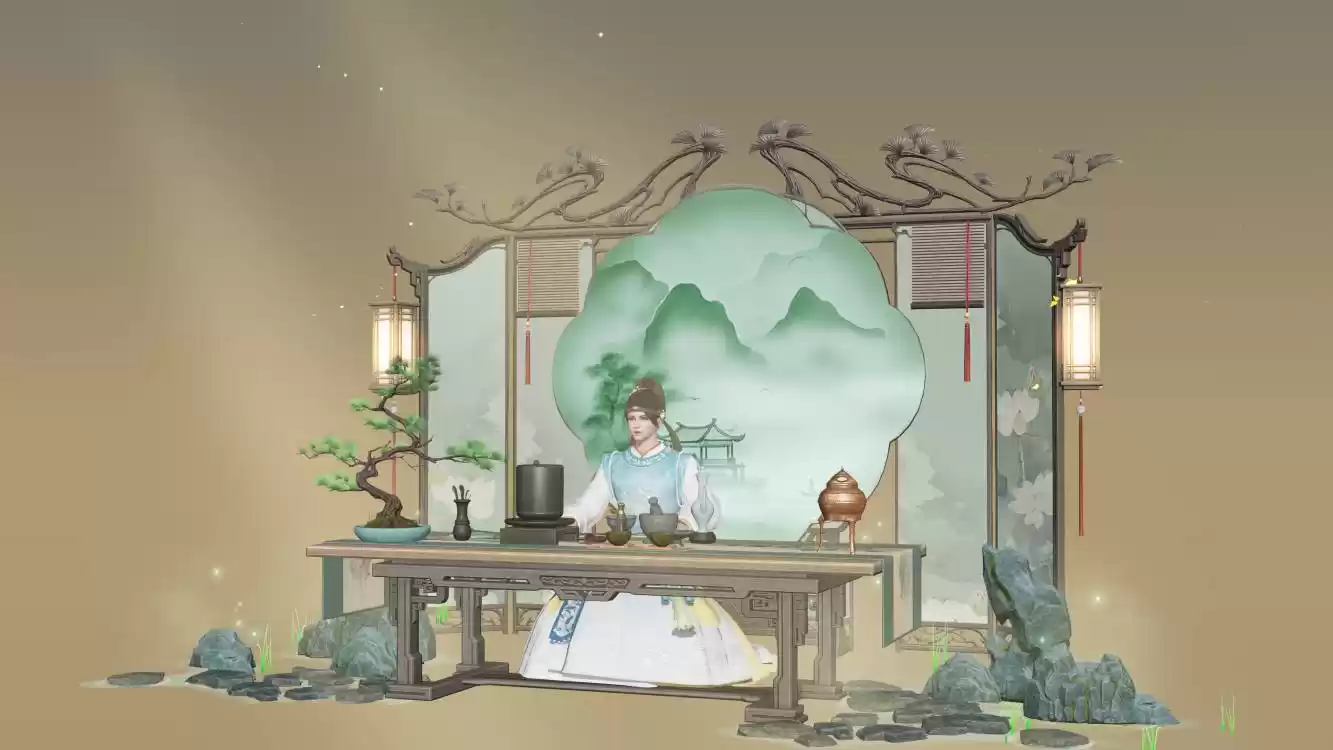 天刀手游全新国风系列外观来袭~少侠，一起吃茶去！