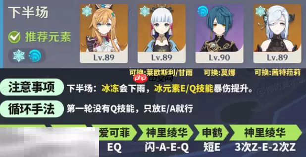 原神机谋变策战记第三关怎么过 封冻周天的彻寒高配通关攻略