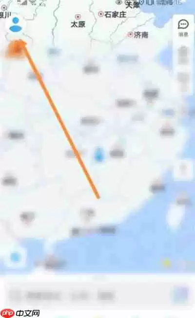 腾讯地图怎么开启北斗导航