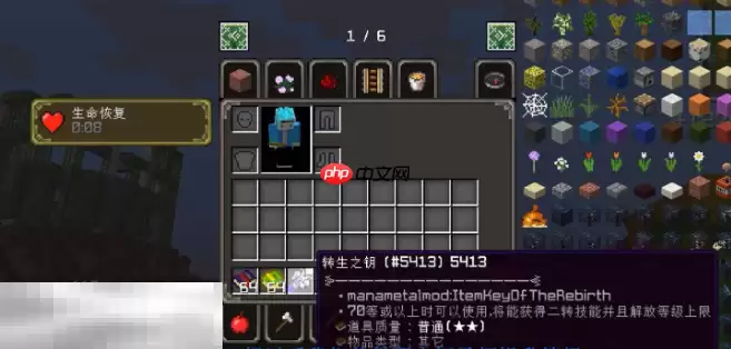 我的世界魔法金属怎么二转 二转技能解锁方法介绍