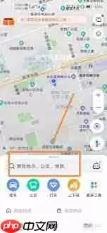 如何用高德地图找附近加油站