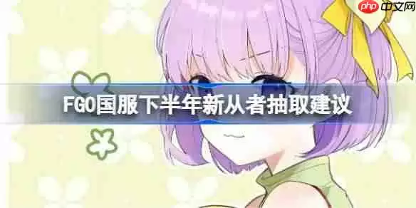 FGO国服下半年新从者要抽哪些呢-FGO国服下半年新从者抽取建议