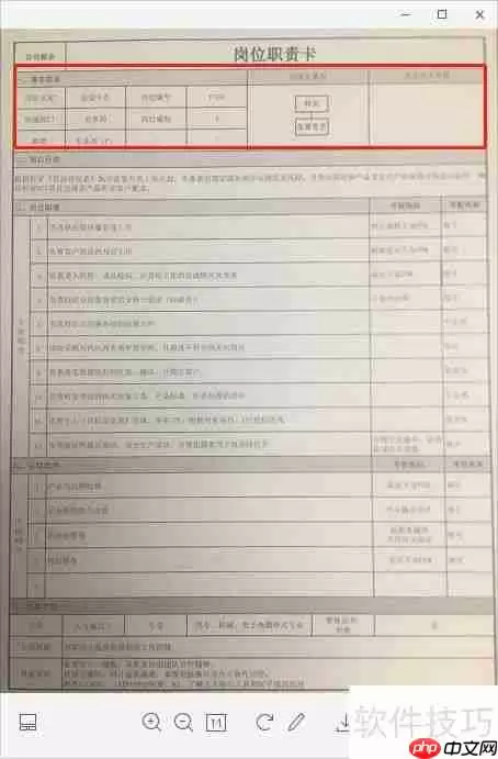 岗位职责说明卡怎么写