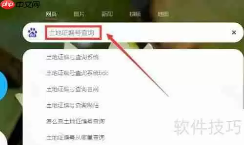 土地证编号查询系统：便捷查询新方式