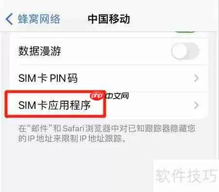 iPhone如何自助写入SIM卡信息