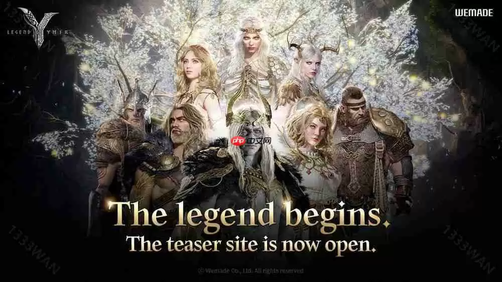 大型 MMORPG《尤弥尔传奇》国际服官网公开 2025年下半年上线