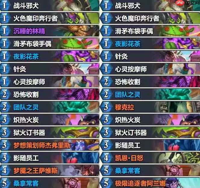 炉石传说标准极限快攻瞎卡组怎么搭配 炉石传说标准极限快攻瞎代码分享6月