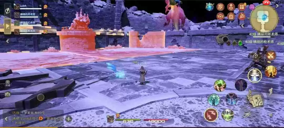 最终幻想14水晶世界对龙城塞石卫塔副本攻略