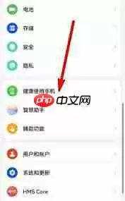 鸿蒙系统如何查看手机健康使用时间