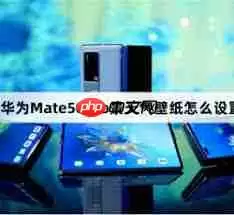 华为mate50pro如何进行分屏