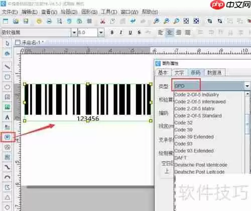 条码打印软件在DPD条码中的应用