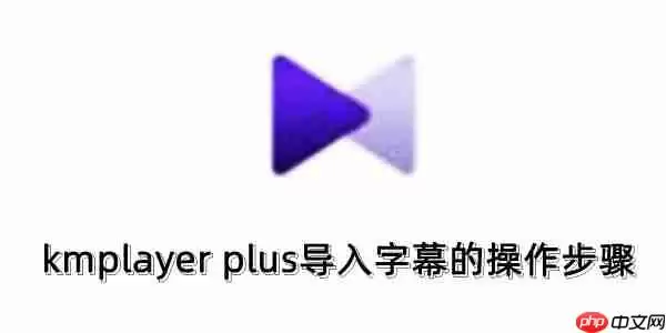 kmplayer plus怎么导入字幕？kmplayer plus导入字幕的操作步骤