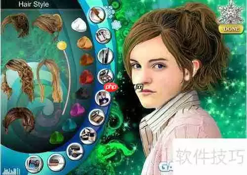 艾玛沃特森化妆间小游戏攻略