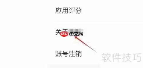 智配汽配APP如何查看当前版本号