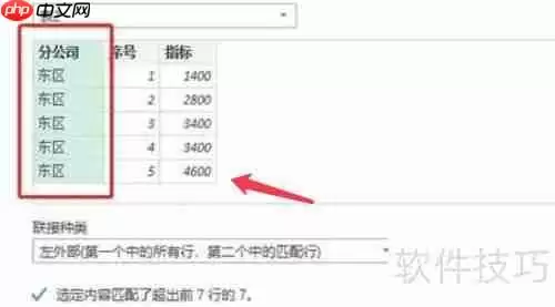 Excel中利用PQ编辑器实现数据的一对多匹配
