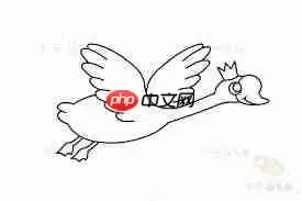 如何学会画出优雅天鹅简笔画