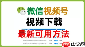 如何下载微信视频号视频