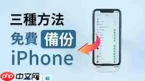iTunes怎么备份