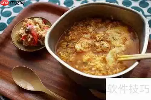 豪华版泡面的正确煮法，简单几步让你吃得更健康！