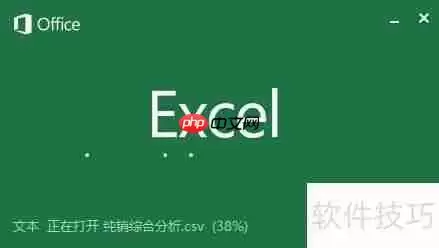将CSV格式的数据库保存为XLSX格式的方法