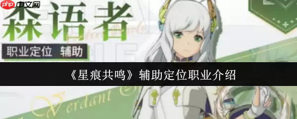 星痕共鸣森语者全解析：生命编织者与团队壁垒的终极指南