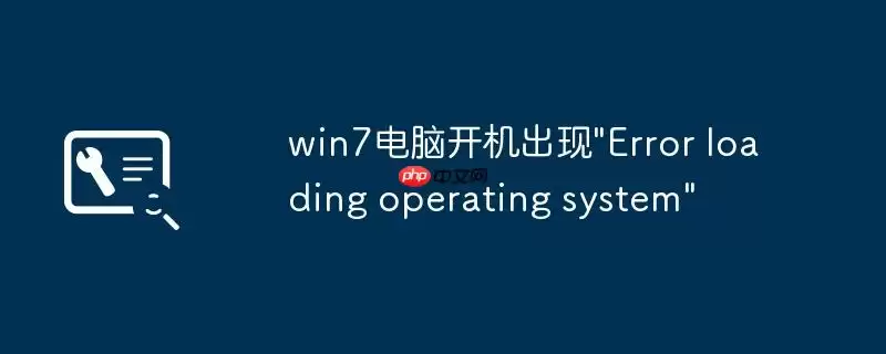 win7电脑开机出现