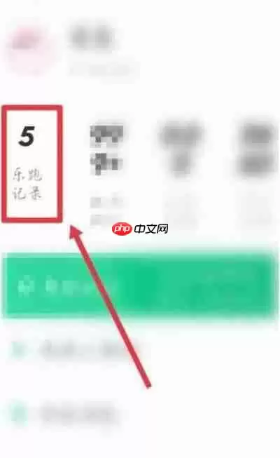 步道乐跑运动轨迹如何查