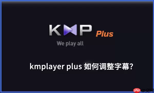 kmplayer plus怎么调整字幕？kmplayer plus调整字幕的操作步骤