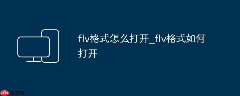 flv格式怎么打开_flv格式如何打开