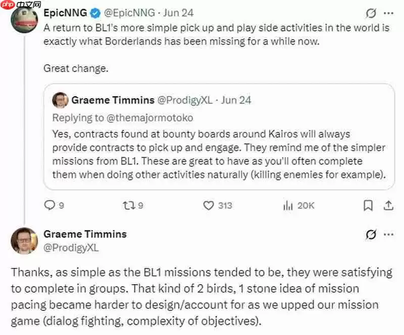 《无主之地4》将提供经典简单的随机任务 玩家会喜欢