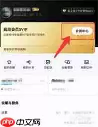 百度网盘成长值怎么查看