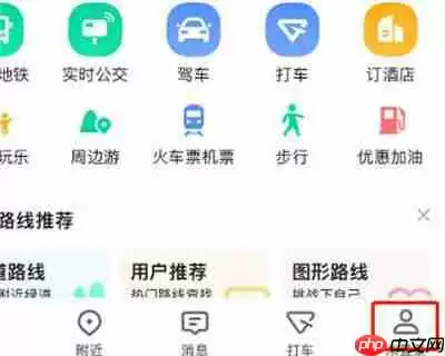 高德地图怎么开启无障碍模式