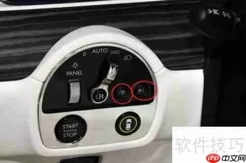 劳斯莱斯古思特车辆灯光调节方法