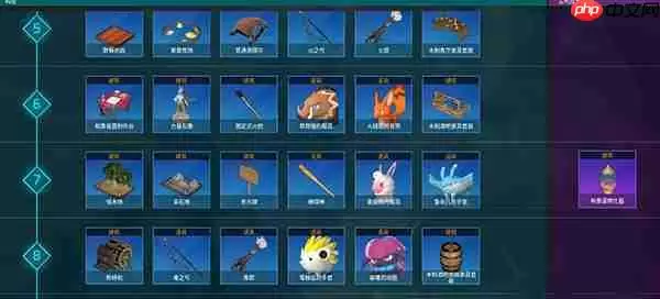 幻兽帕鲁全科技一览