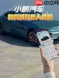 小鹏汽车app怎么将车放到心愿单