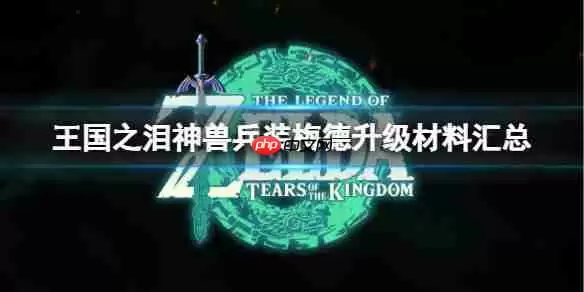 塞尔达传说王国之泪神兽兵装梅德升级材料汇总