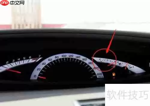 丰田普瑞维亚车辆仪表参数解读指南