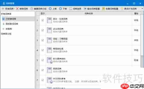 欧路词典:词典管理与使用指南