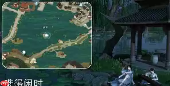 逆水寒手游杭州情缘打卡点大全