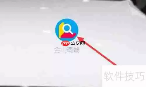 金山词霸如何查询余额