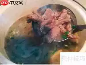 瑞金牛肉汤的做法