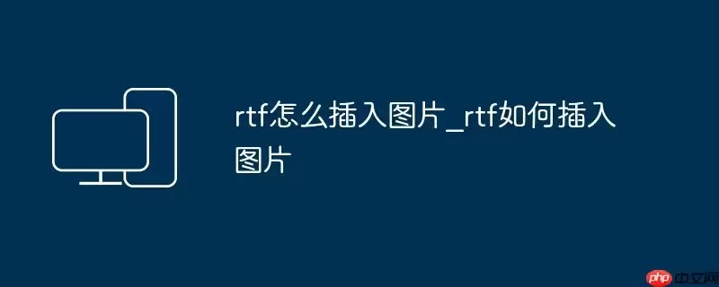 rtf怎么插入图片_rtf如何插入图片