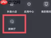 抖音放映厅入口在哪里 抖音放映厅怎么搜索电影